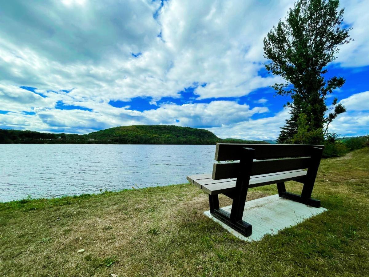 הוילה Saint Roch de Mekinac Chalet Centenaire Mauricie מראה חיצוני תמונה