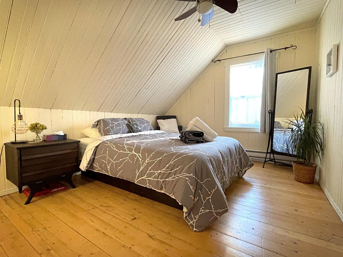 הוילה Saint Roch de Mekinac Chalet Centenaire Mauricie מראה חיצוני תמונה